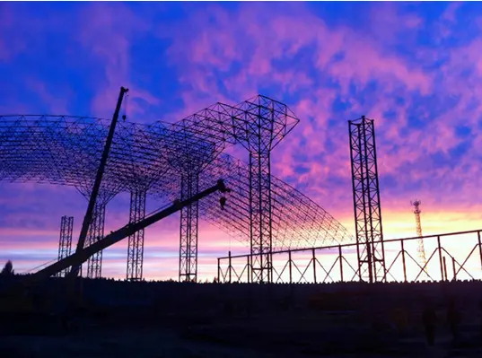 北海料棚网架厂